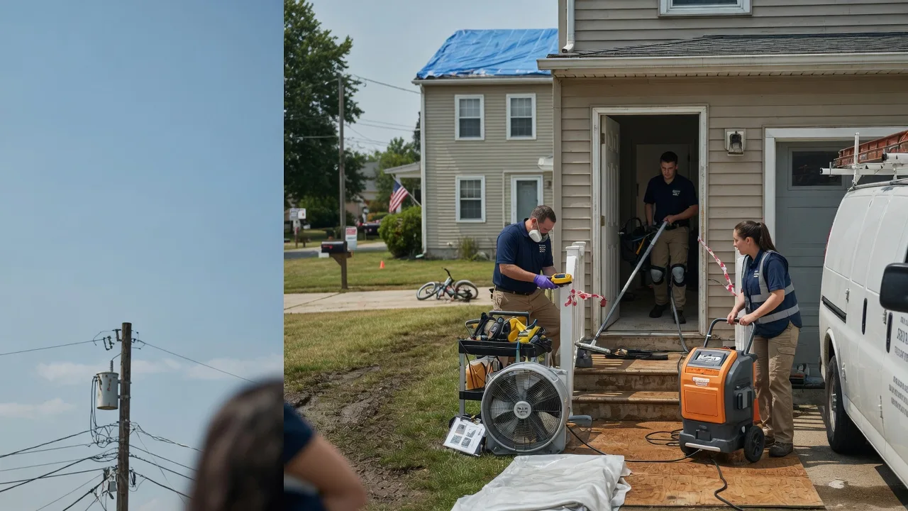 Water Damage Repair in Sandy Hook, KY near me